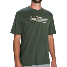 40%OFF メンズ釣りシャツ セージカムチャツカモーメントTシャツ - ショートスリーブ（男性用） Sage Kamchatka Moment T-Shirt - Short Sleeve (For Men)画像